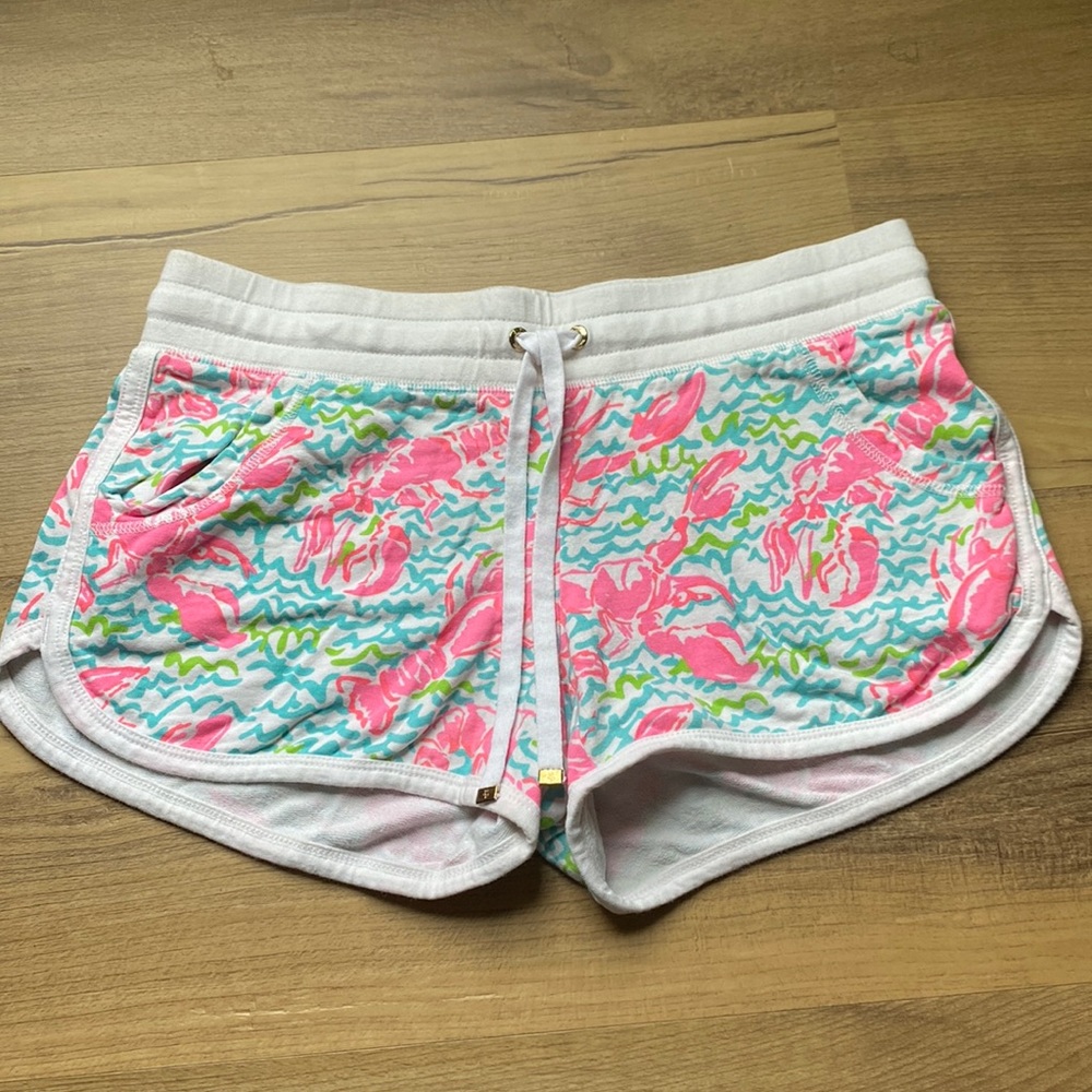 Lilly Pulitzer Lobster shorts size small
